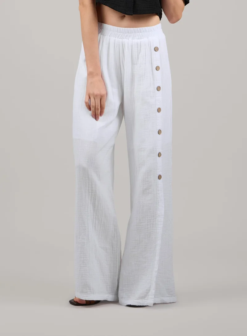 Just Nature Jenny  Wide-leg Trousers